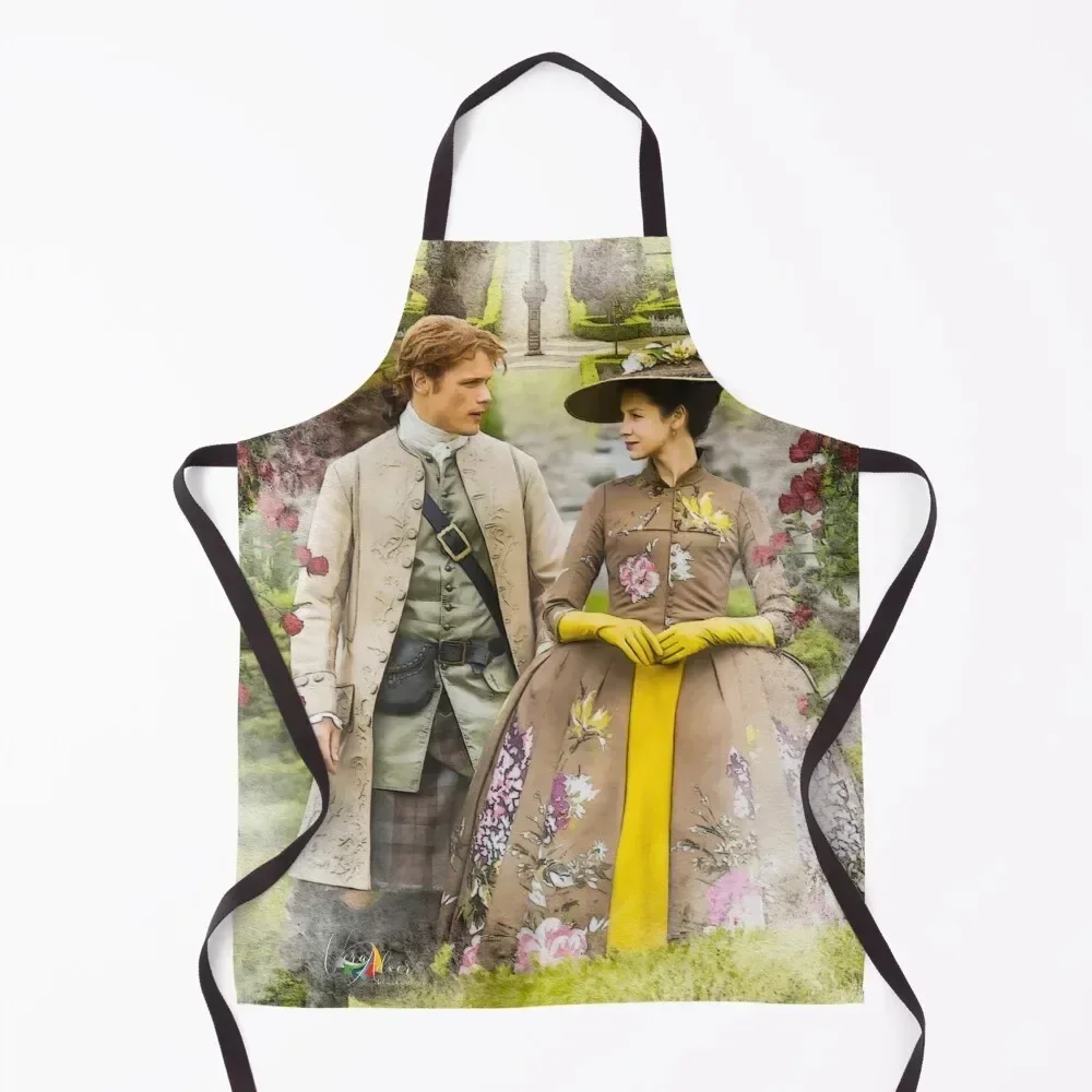 

Holidays in the garden- Vera Adxer Apron Men's Kitchen with personal logo Kitchen Apron