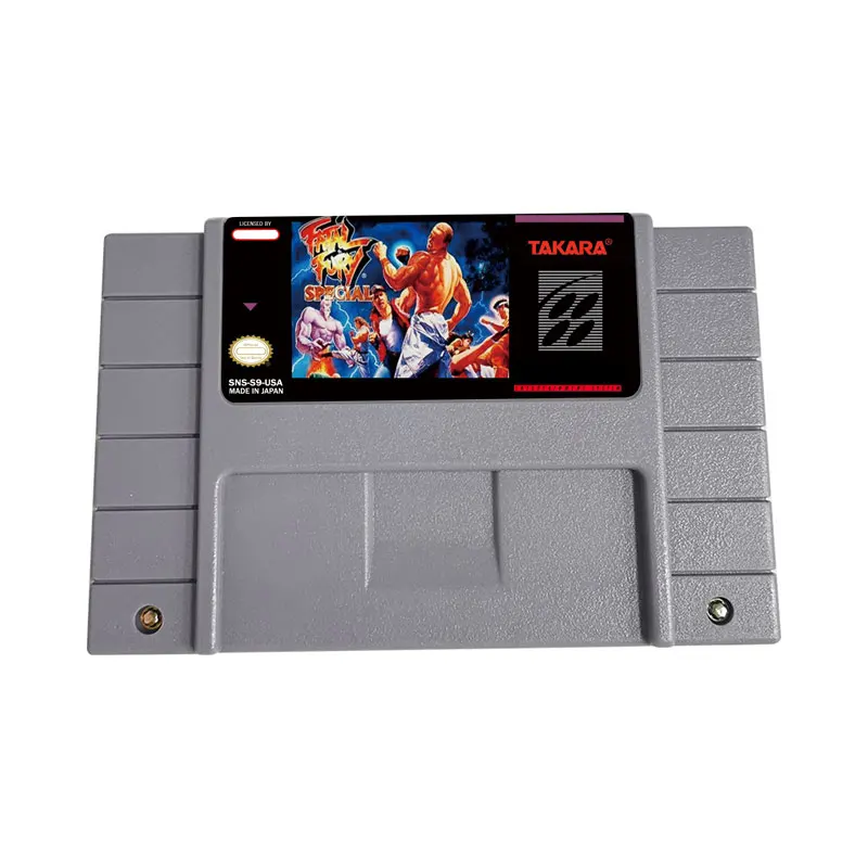 LinkS3 Fatal Fury, Super Punch Out, Chrono Trigger: Crimson Echoes For SNES Games Cartridge For Super Famicom Game Console