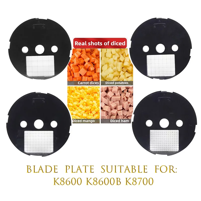 Multifunctional Vegetable Slicer Machine Accessories K8600B K8600 Full Size Slicing Shredding Dicing Blade Cleaning Brush view 3