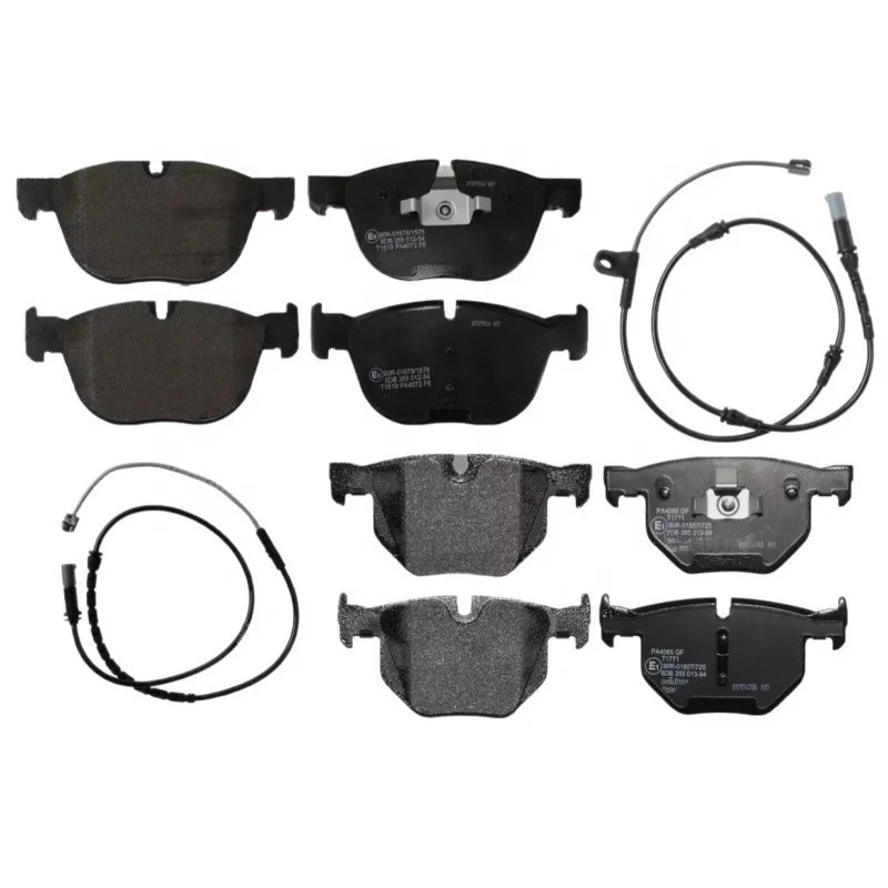 For X5 Car-Specific Front and Rear Wheel Brake Pads for B&M W Front and Rear Brake Pads