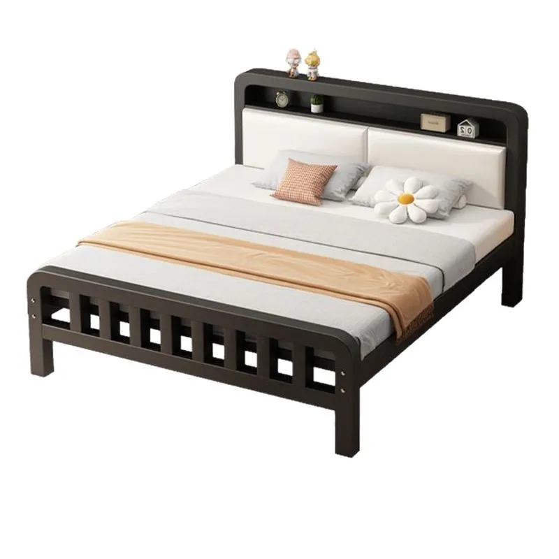 

wrought thickened iron frame bed, 1.2 meters 1 meter for rental room, household, master bedroom, double bed 1.5 meters