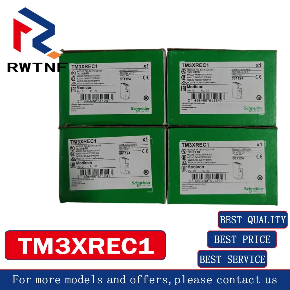 Brand New Genuine TM3XREC1 Schneider Remote Receiver Module TM3-Bus TM3XTRA1 Remote Transmitter Module,100% original