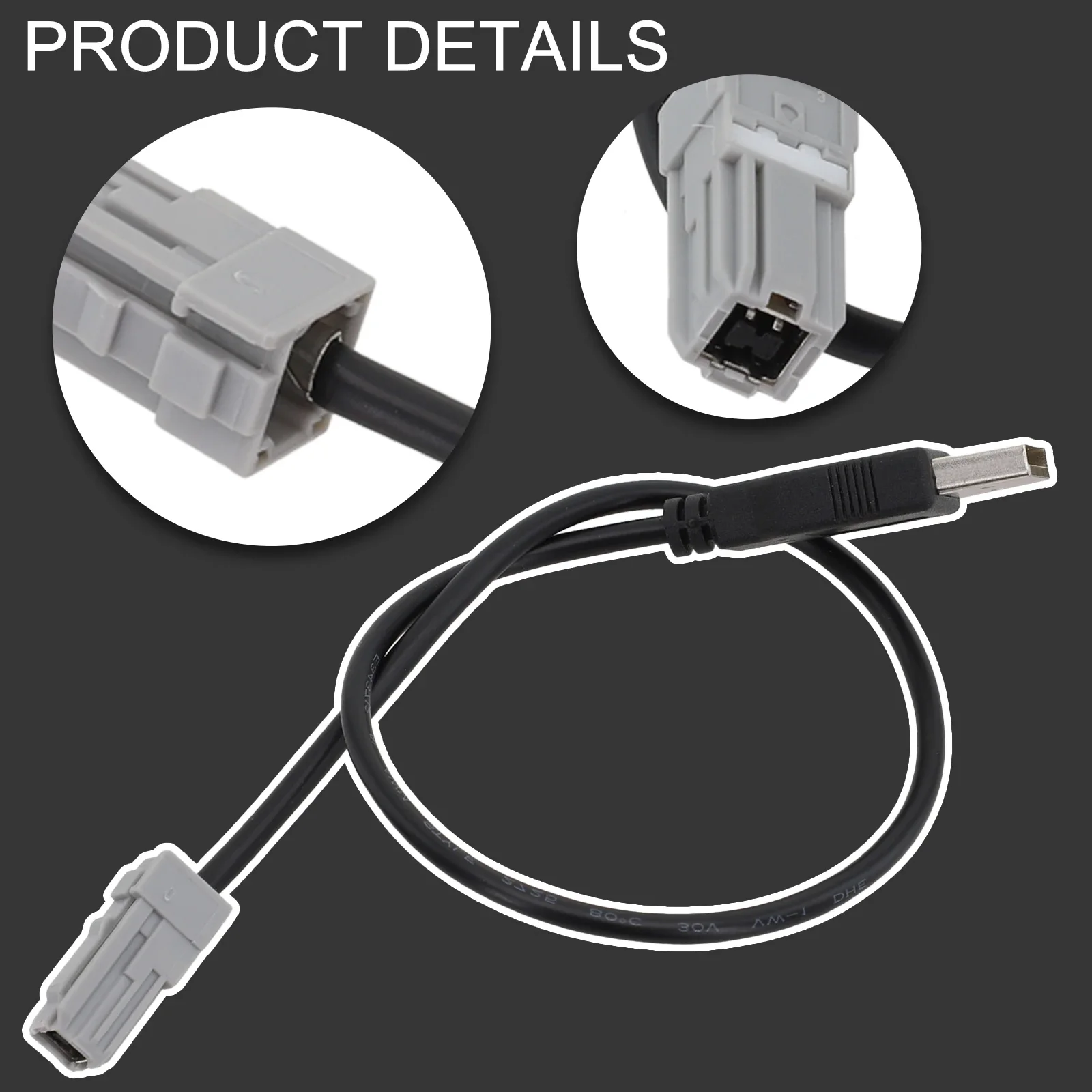 راديو السيارة USB كابل محول كابل السيارة USB MP محول خط البيانات جودة عالية تركيب سريع كابل محول USB