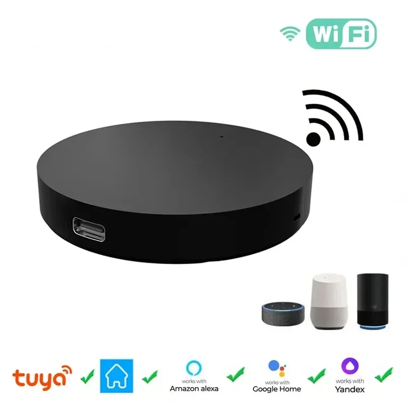 Tuya WiFi Smart IR Remote Control Smart Life Infrared Smart Home Control TV DVD AUD AC Remote Works With Alice Alexa Google home