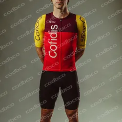 2025 Team Cofidis Cycling Jerseys Set For Mens 20D Gel Bib Set Bicycle Clothing Bike Wear Clothes New Short Maillot Culotte Suit