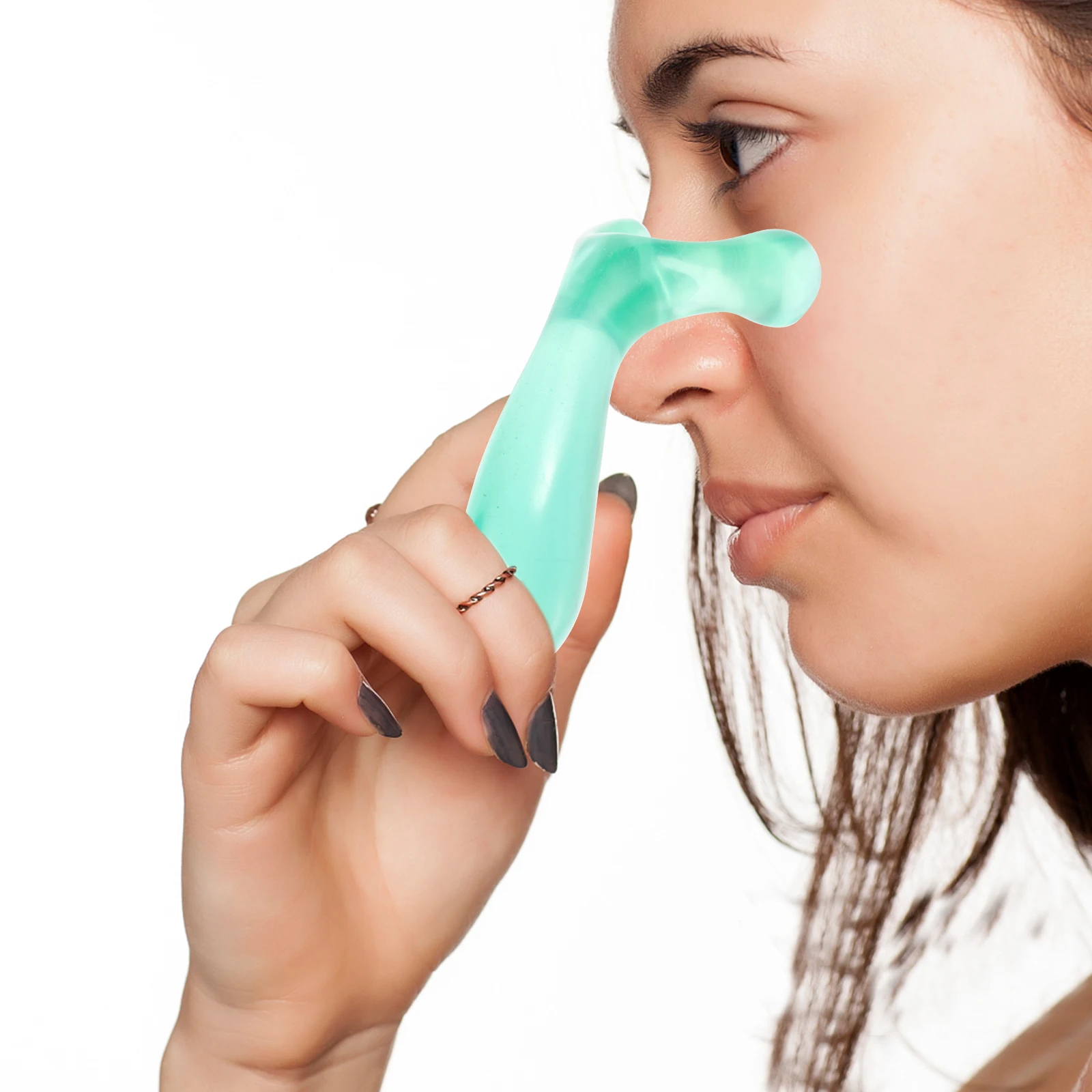 

Resin Nose Scraper Blue Facial Tools Practical Scraping Board Massage Stick Enhances Circulation Promotes Comfort Smooth Use