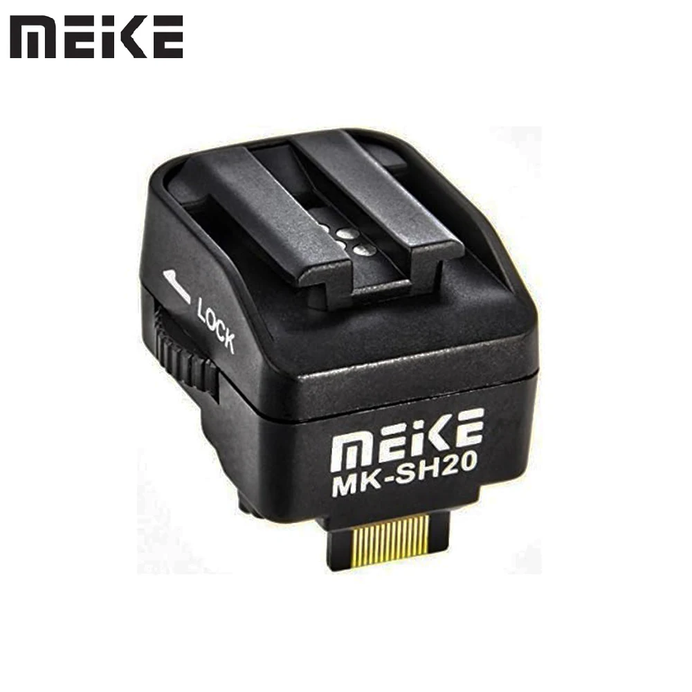 Meike MK-SH20 Hot Shoe Adapter for Sony SLR Flash to Sony Mirrorless Camera