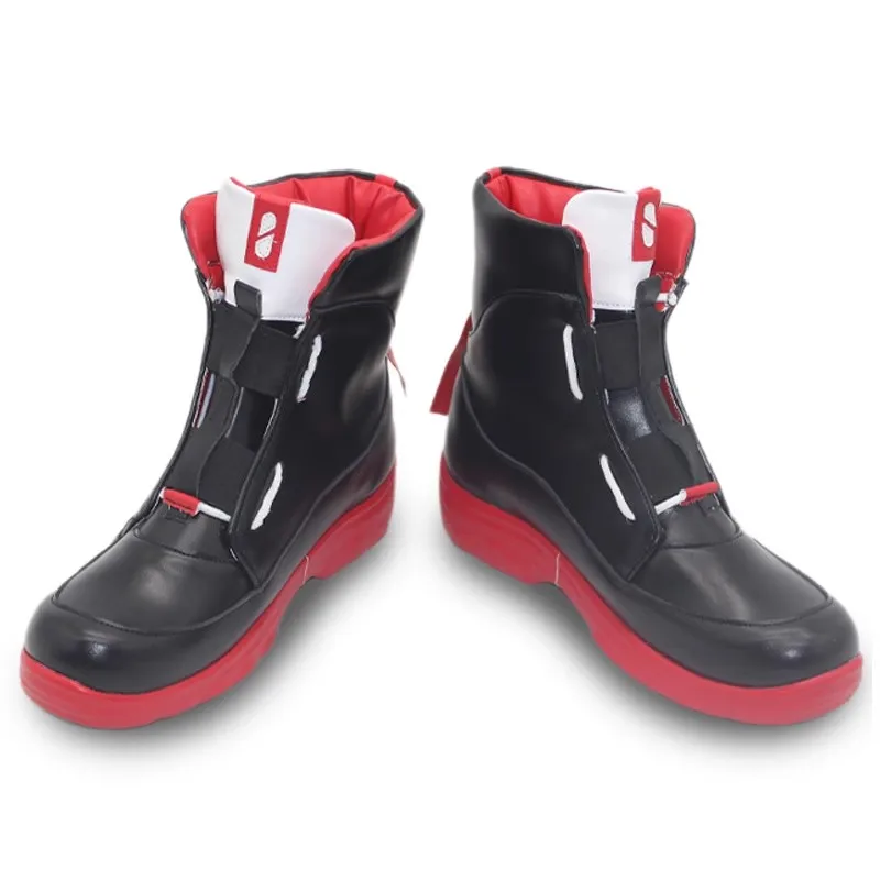 Arknights Exusiai Cosplay Shoes Ramiel Women Comic Casual PU Boots for Halloween Carnival Party Christmas