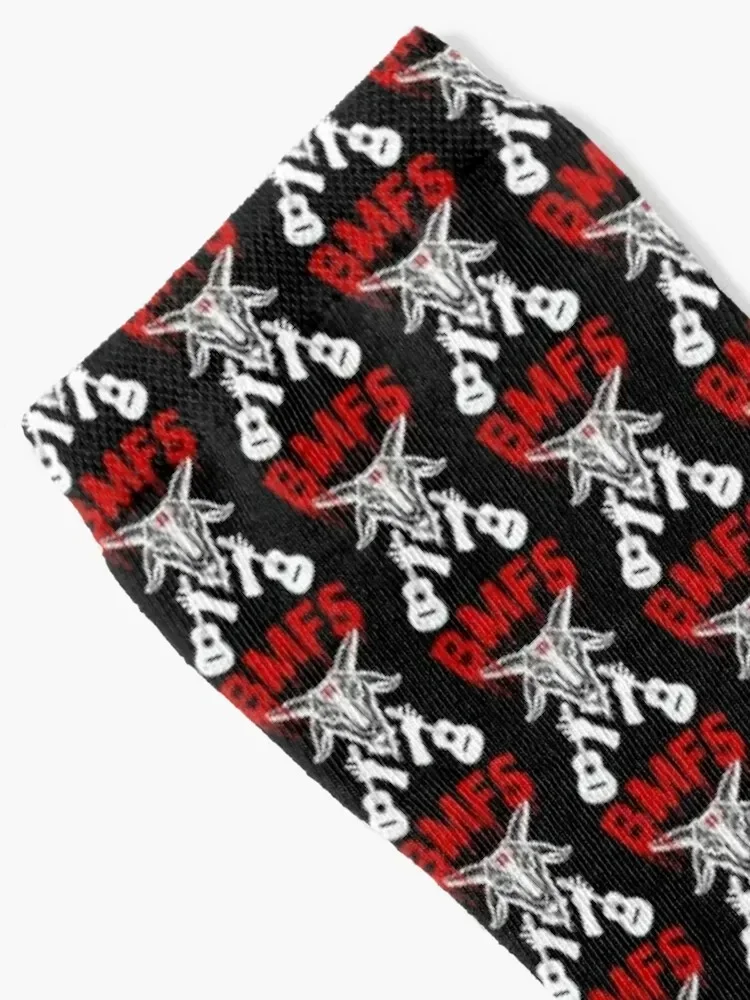 BMFS Metal Goat Socks crazy colored New year's Socks Girl Men's