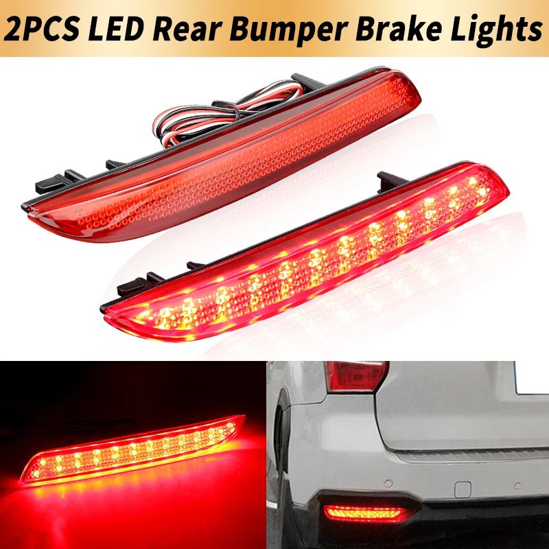 2PCS Led Rear Bumpe…