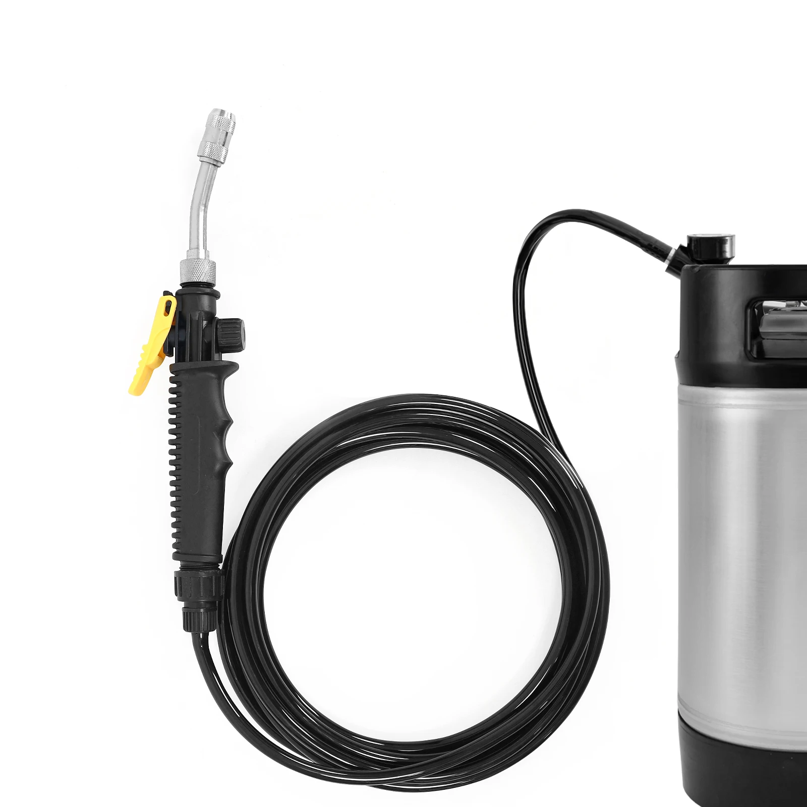 4M Straight Hose With Nozzle Adjustable PVC Washer Spray Gun Foam Lance Multi Atomizing Car Wash Sprinkler Auto Cleaning Tools