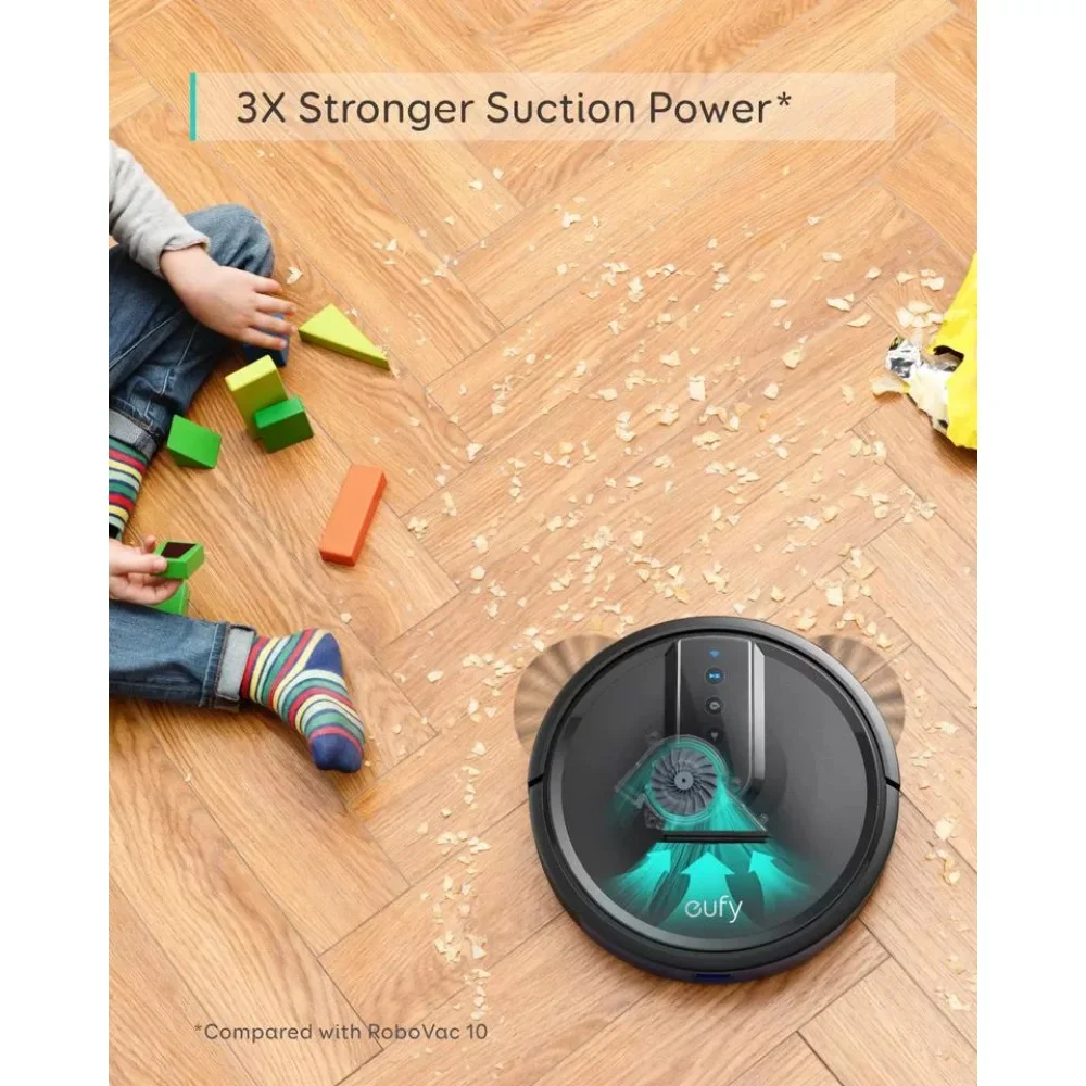 Wi Fi connected robot vacuum cleaner robot
