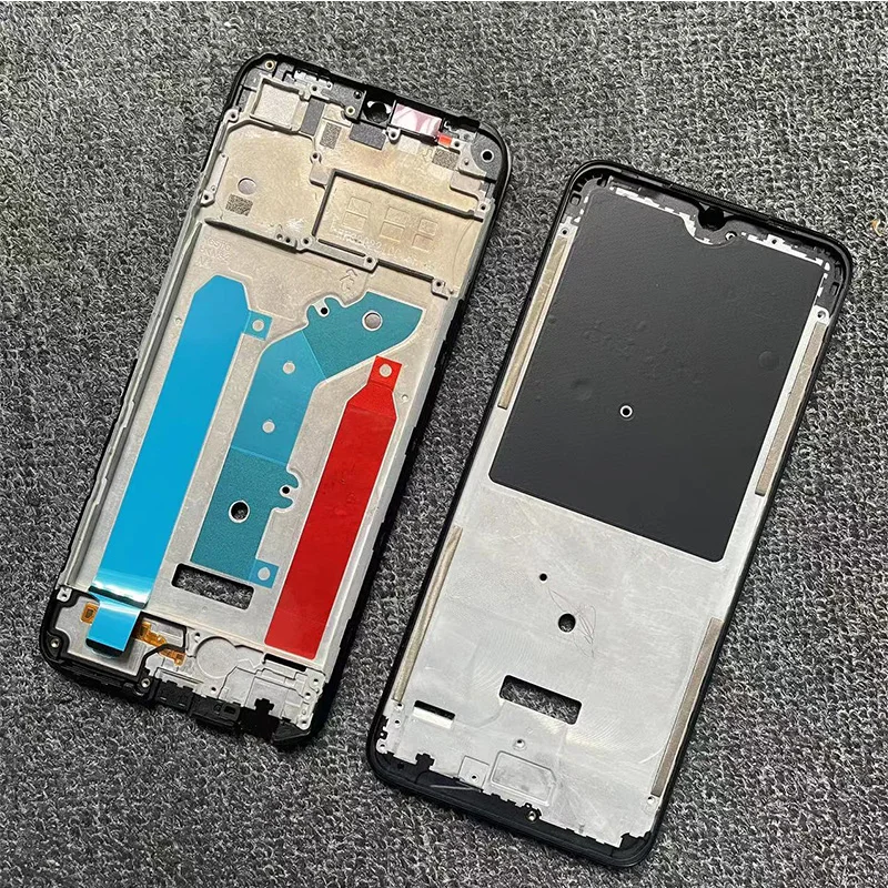 Housing Middle Frame LCD Bezel Plate Panel Chassis For Infinix Smart 6 Phone Metal LCD Frame X6511B X6511 X6511E Replacement