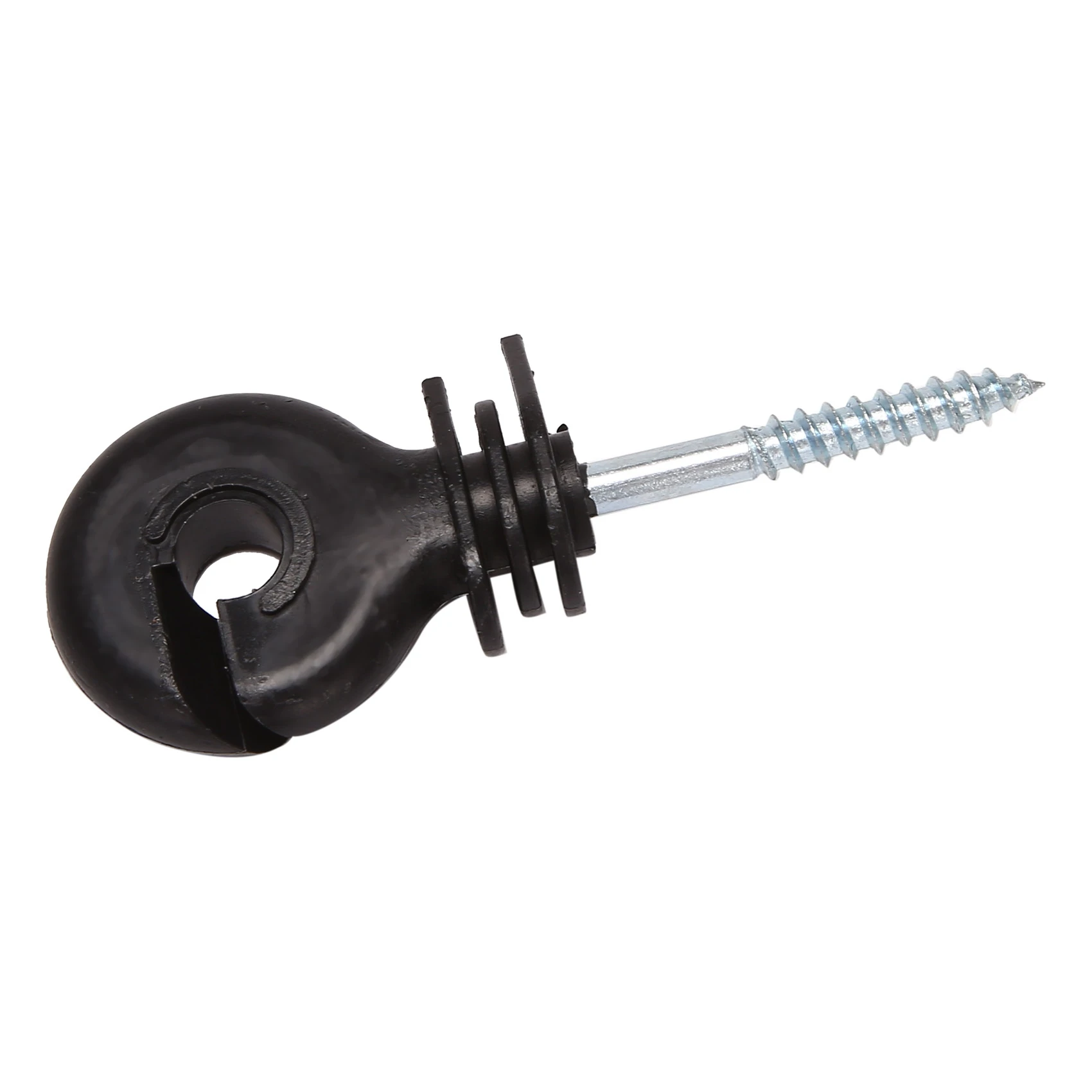 GTS 50Pcs Electric Fence Offset Ring Insulator Fencing Screw in Posts Wire Safe Agricultural Garden Supplies Accessories