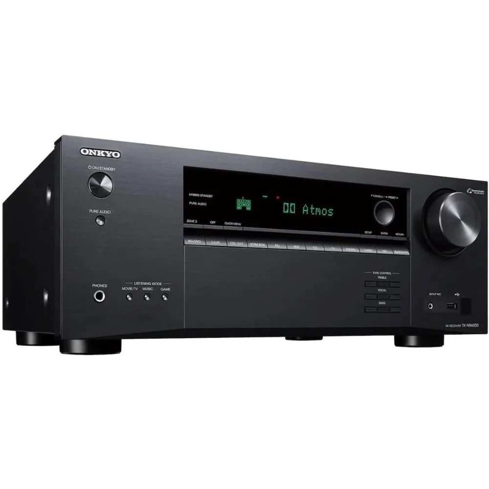 Channel Network Home Theater Smart AV Receiver 8K/60, 4K/120Hz