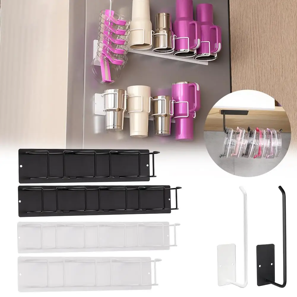 

Кухонная полка для хранения чашек, держатель для бутылки с водой для холодильника, магнитный органайзер для хранения чашек, держатель для стакана Stanley, крышка G8S1