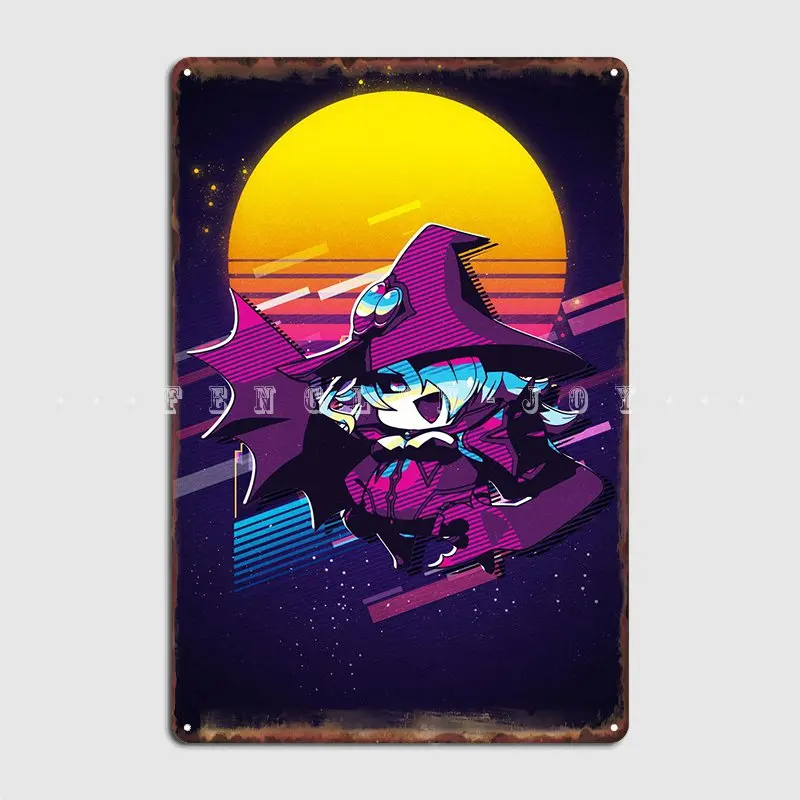 Póster de Blazblue Central Fiction, Placa Metálica, Letrero Vintage para Pub o Garaje
