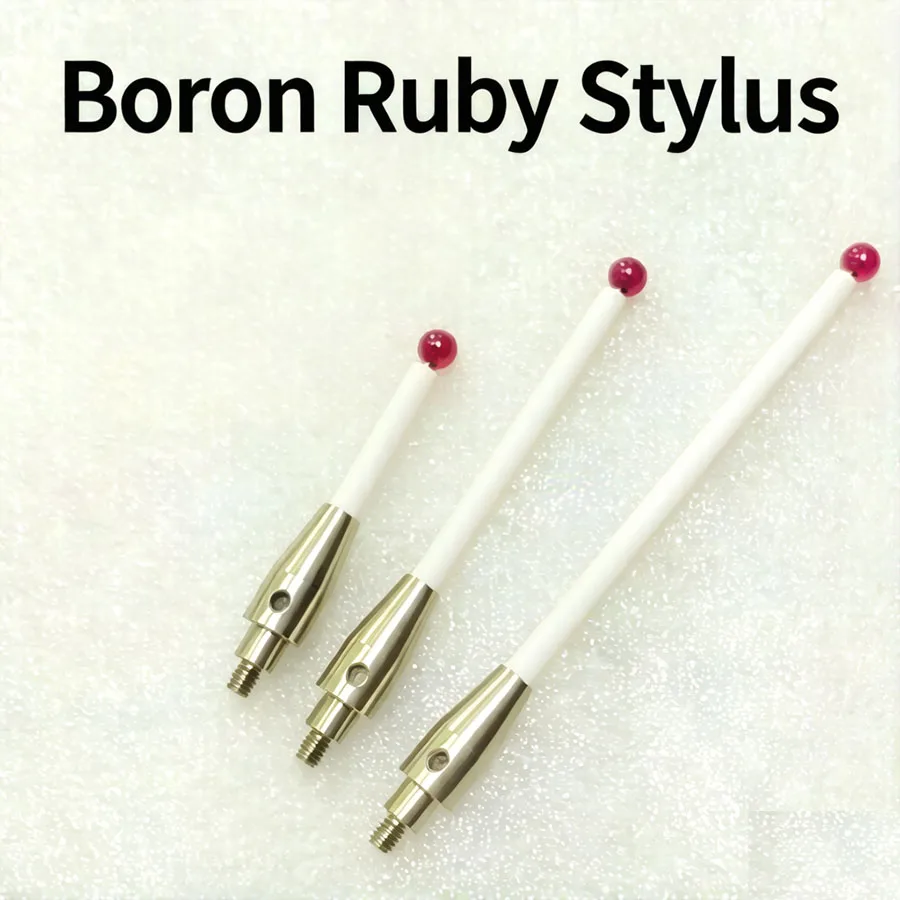 CNC machine M4 thread step hollow ceramic measuring needle ruby ball 6.0mm~50~75~100~150mm