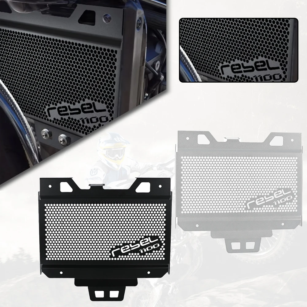 

Motorcycle Oil Cooler Guard Radiator Guard Protector Grill Protective Cover For HONDA CMX1100 Rebel DCT 2021 2022 2023 2024 2025