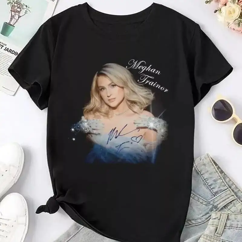 Meghan Trainor Signatures T-Shirt, Meghan Trainor Fan Gift N2309_01