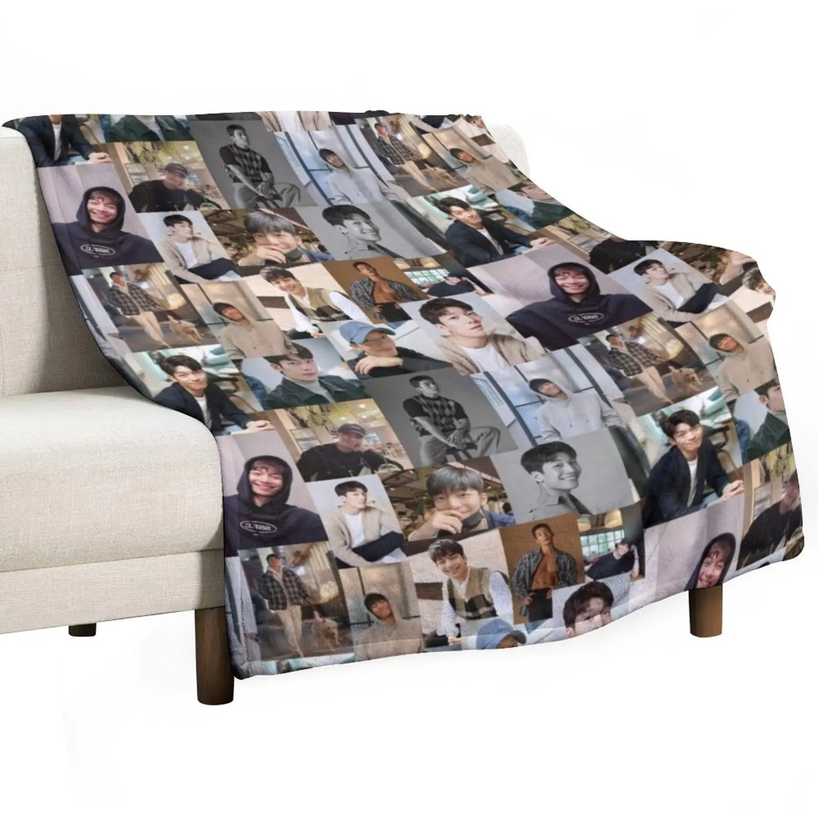 

Wi Ha-Joon Throw Blanket Luxury Designer Thins Soft Big for winter Blankets