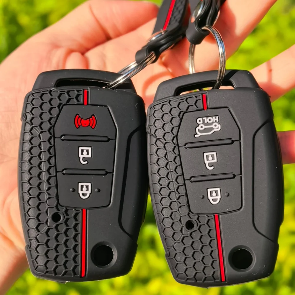 

Keychain Car Key Case Cover Shell For SsangYong Kyron 2 Sanka Actyon Korando Tivoli 2020 Musso Korea Car Key Fob Bag Accessories