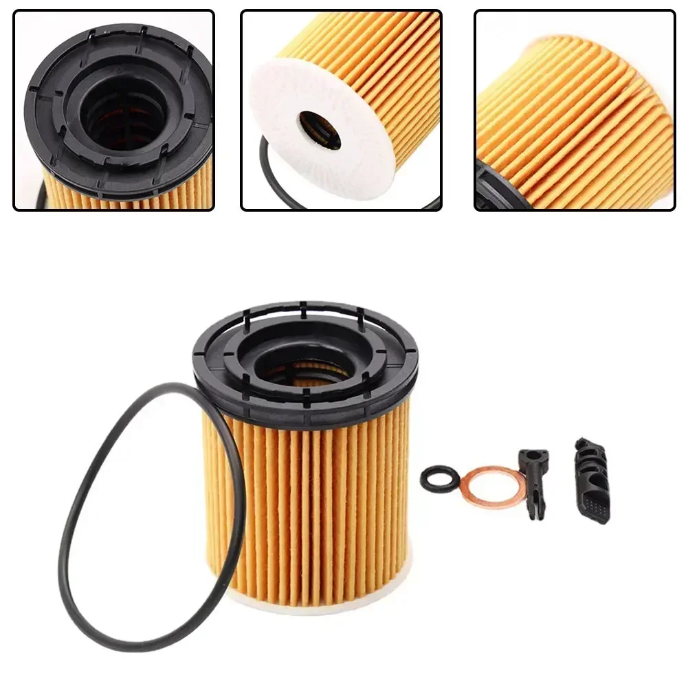 Durevole di alta qualità Kit filtro olio per ufficio Filtro olio Filtro parti di carta Motore in plastica 1.6L 26330-2M000 263502 M000