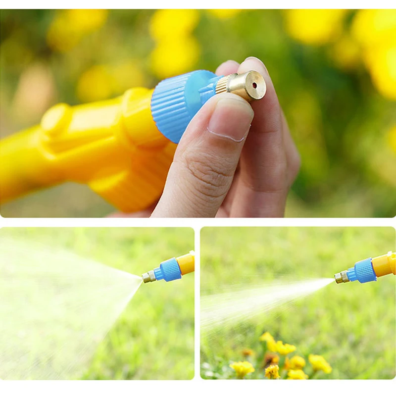 DIY Beverage Bottle Spray Head Adjustable Watering Sprayer Sprinkler Spray Can Pressure Atomization Nozzle Accessories