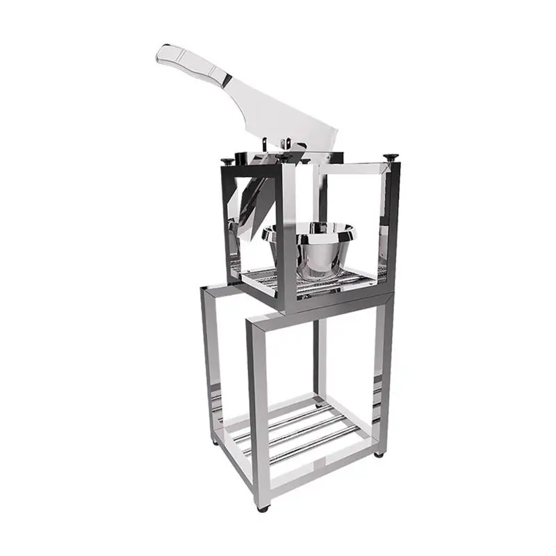 

Sugarcane cutting machine Stainless steel sugarcane guillotine peeling and cutting machine Turbine fruit shop stall cutting fram