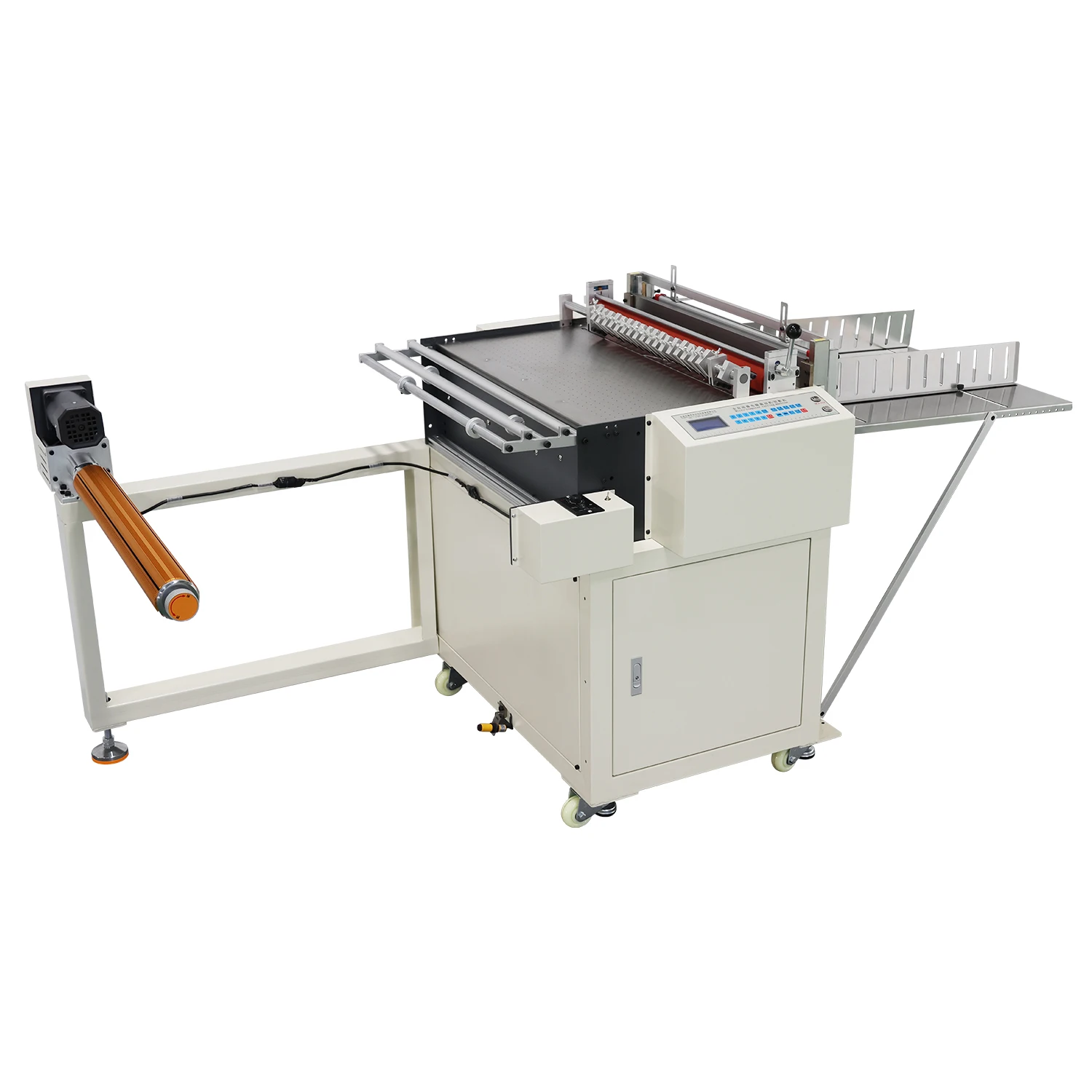 New Innovation Fully Automatic Unwinding Suction Color Tracing and Cutting Machine Width 1100mm