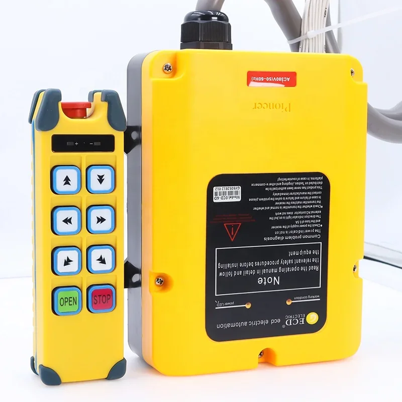 

Excellent Value For Money Smart Durable Quality 6 Buttons 2 Speed Industrial Crane Radio Remote Control