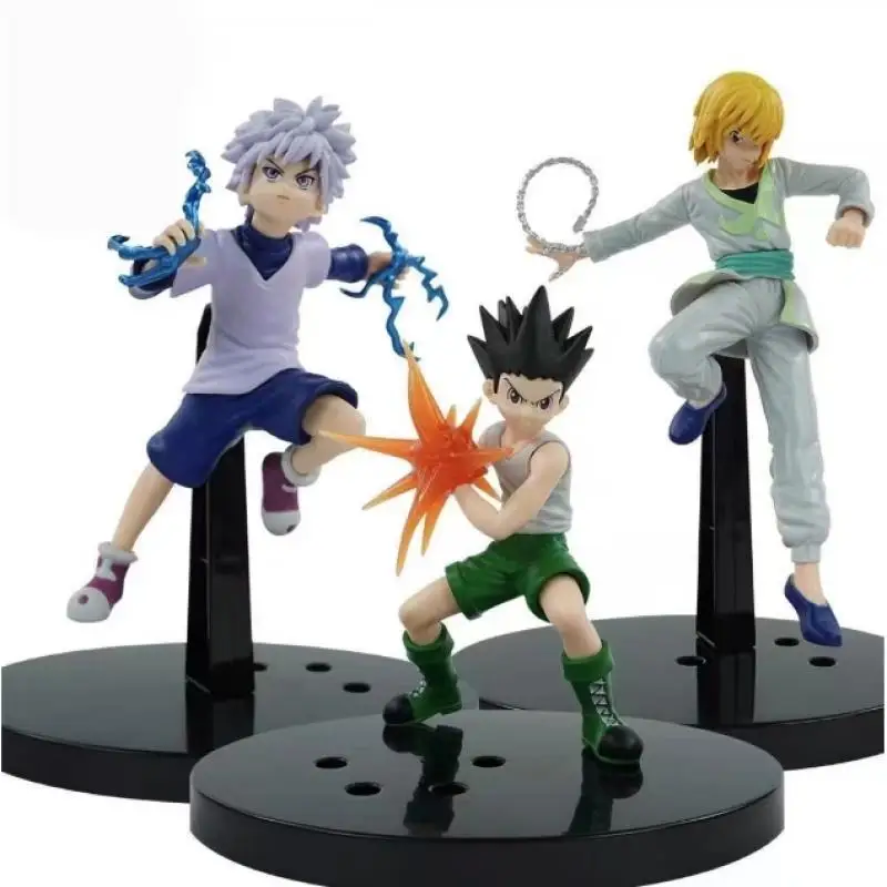 

In Stock Bandai Namco Banpresto Hunter Hunter Gon Freecss Killua Zoldyck Vibration Stars Collector Figure Model Toy Gift Genuine
