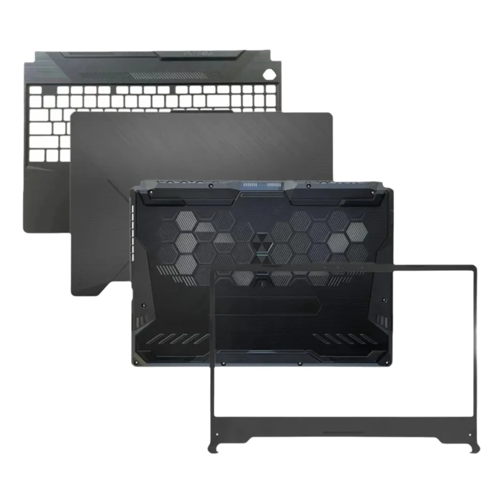 Nowa obudowa laptopa do ASUS A15 F15 FA506 HM FQ FX506 FX506H: tylna pokrywa LCD / górna obudowa / zawiasy / ramka / górna obudowa z podpórką na nadgarstki / dolna obudowa — 2
