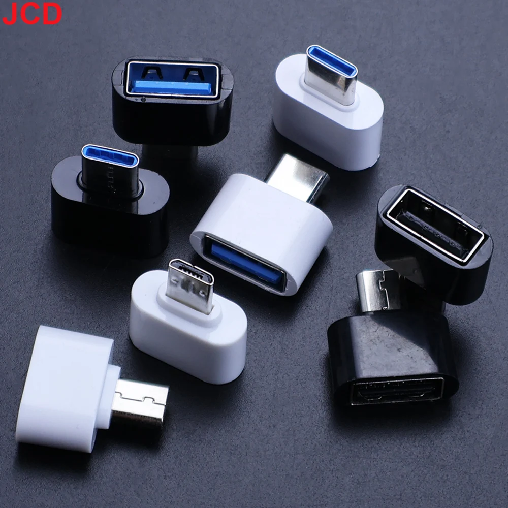 5/10/20pcs USB Type C Plug to USB2.0 A Female to Micro USB Male OTG Adapter Converter Cable Connector For Mouse Keyboard U Disk