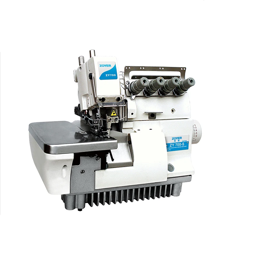 

ZY700-5 Zoyer 5-thread Super High Speed Industrial Overlock Sewing Machine With Auto Lubricating Equipment