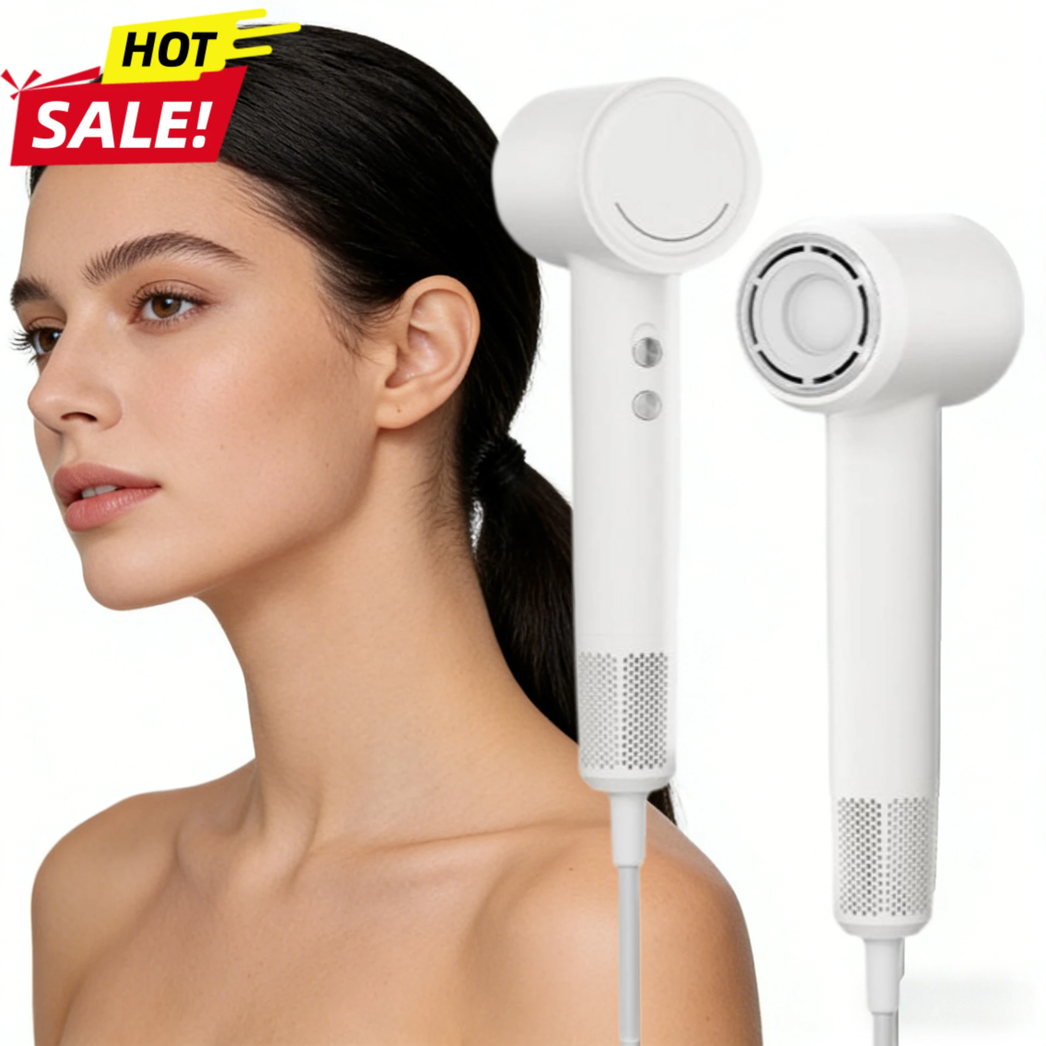 

Negative ion high-speed electric hair dryer Household hair care Quick-drying large wind constant temperature silent hair dryer