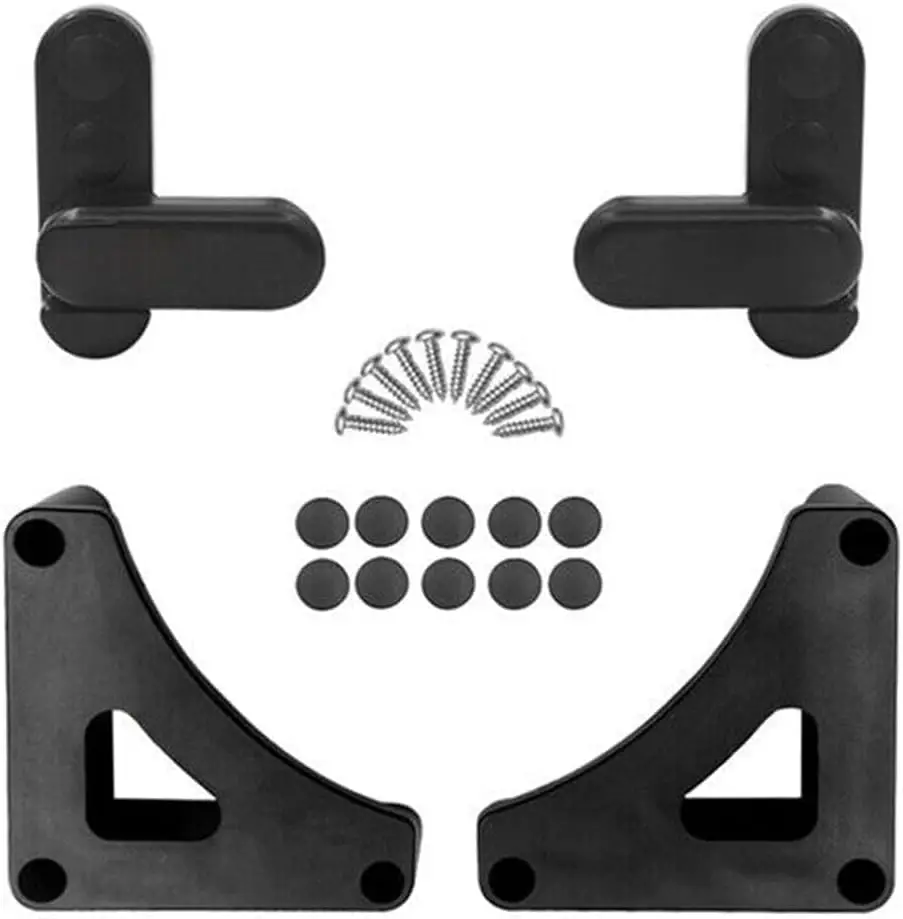 

Caravan Table Bracket Storage Kit Black Table Security Retaining Kit for Caravan Motorhome Camper Table Accessories