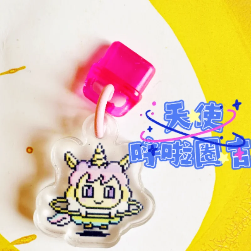 تماغوتشي Kawaii الغبار التوصيل الاكريليك الملاك الشيطان نوع-C تماغوتشي Uni التبديل Kawaii قلادة قلادة هدية عيد ميلاد 4u بيكس يلتقي