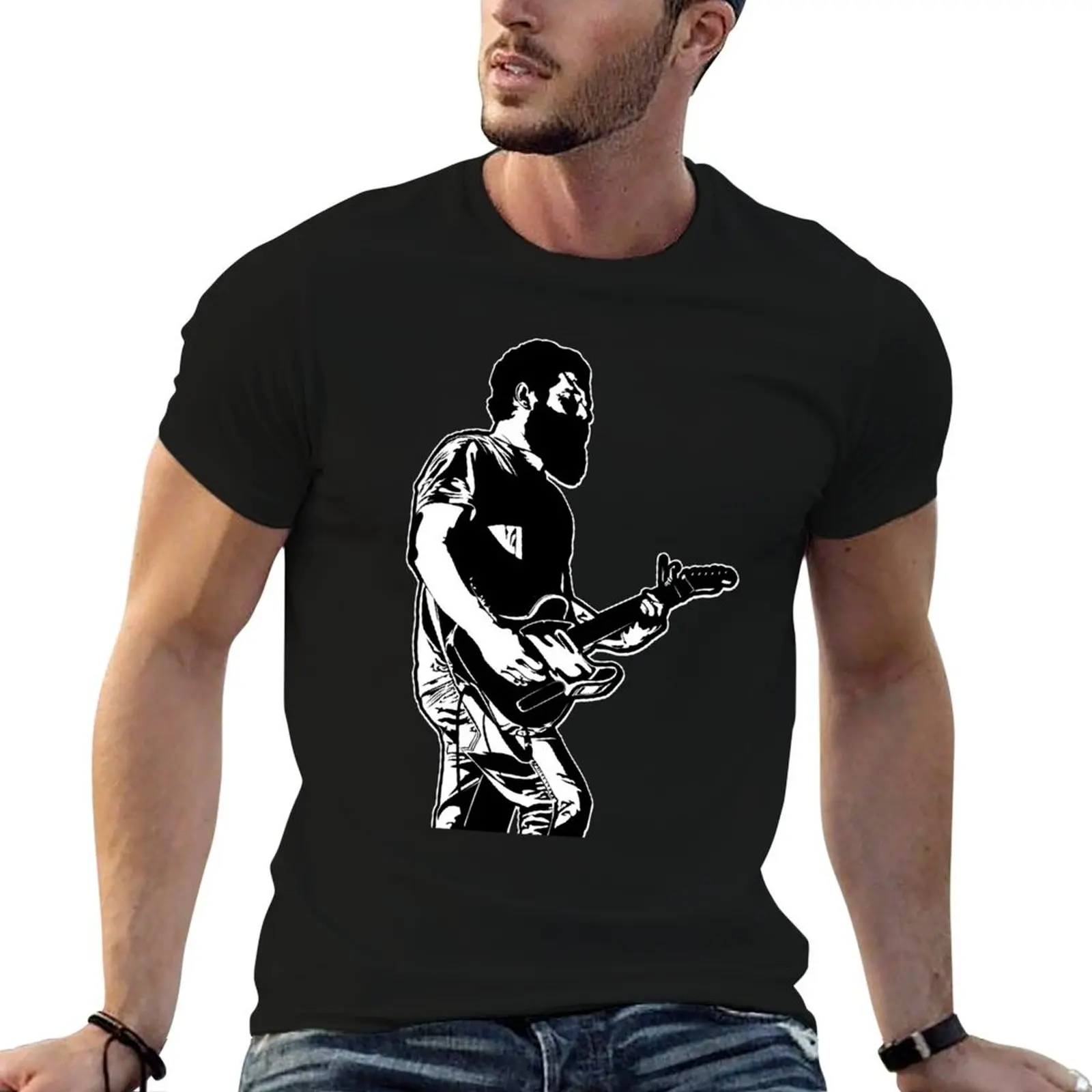 Manchester Orchestra Andy Hull Classic T-Shirt Summer Print Short Sleeve Tee