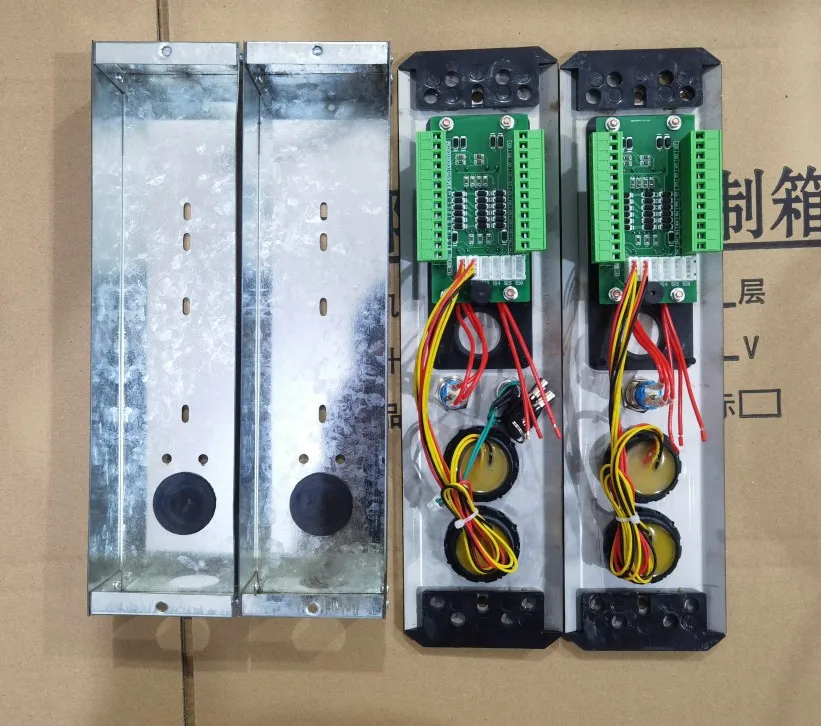 LCD-Anzeigefeld aus Edelstahl mit Bodendisplay, Bodenauswahl, Leiterbox, Aufzugspanel