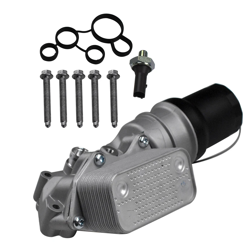 

Upgrade Oil Cooler Filter Housing for 2005 -2014 2.5L VW Jetta 2010-2014 Golf 07K-115-397-A 07K-115-397-B 07K115397A 07K115397B