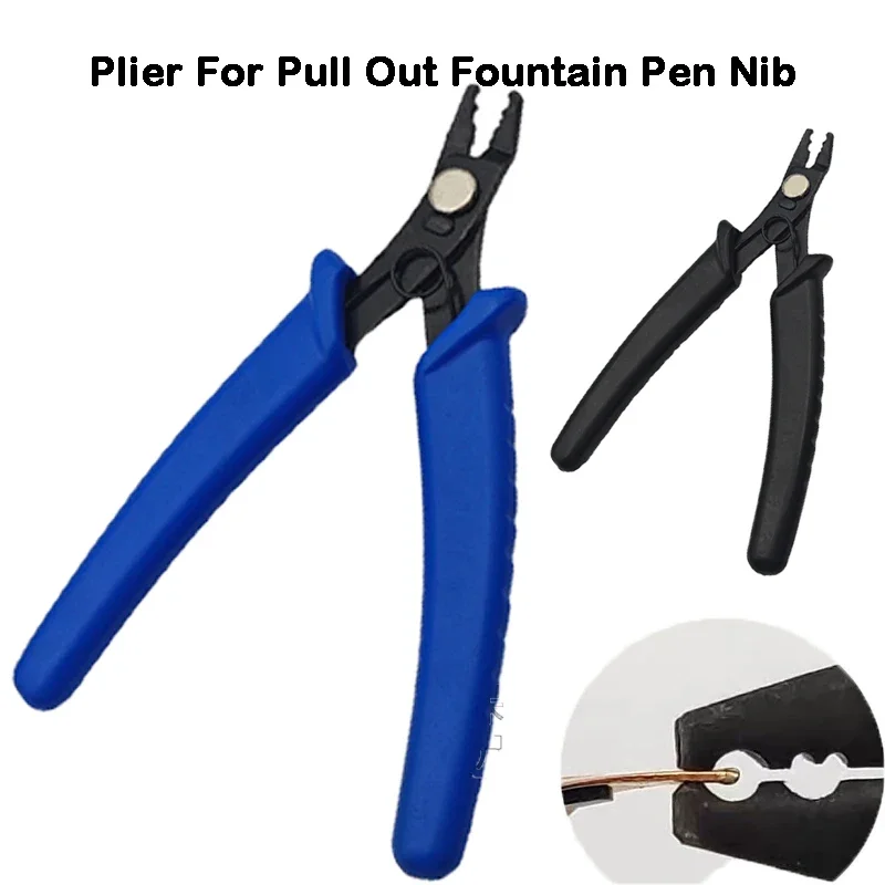 Pens Nib Pliers Metal Sliver Removing Tools Wrench for Asvine Jinhao Fountain Pens DIY Hand Tool School Office Stationery