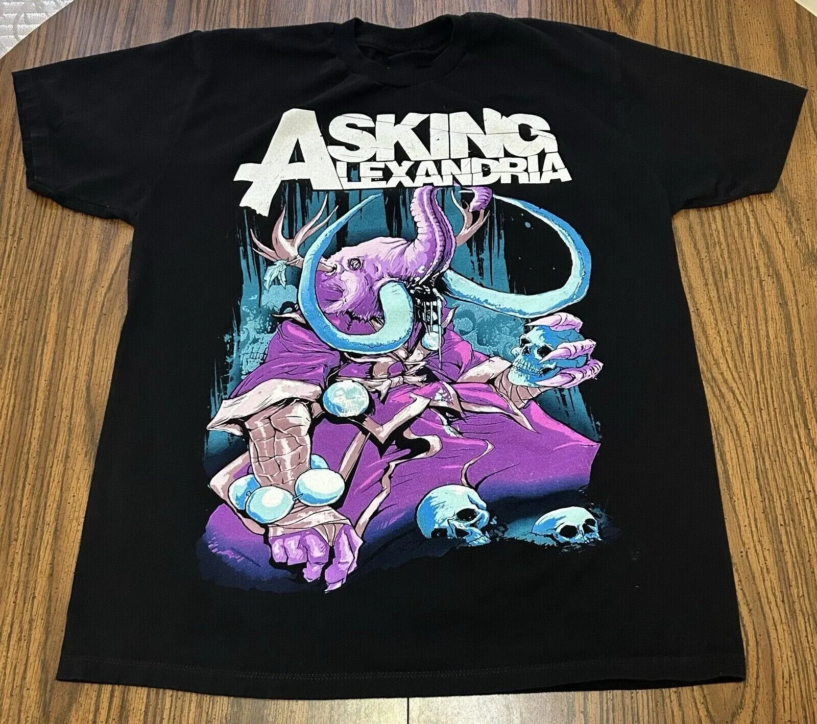Asking Alexandria Devour Band 2015 T-Shirt Unisex Tee All Size S to 5XL US478