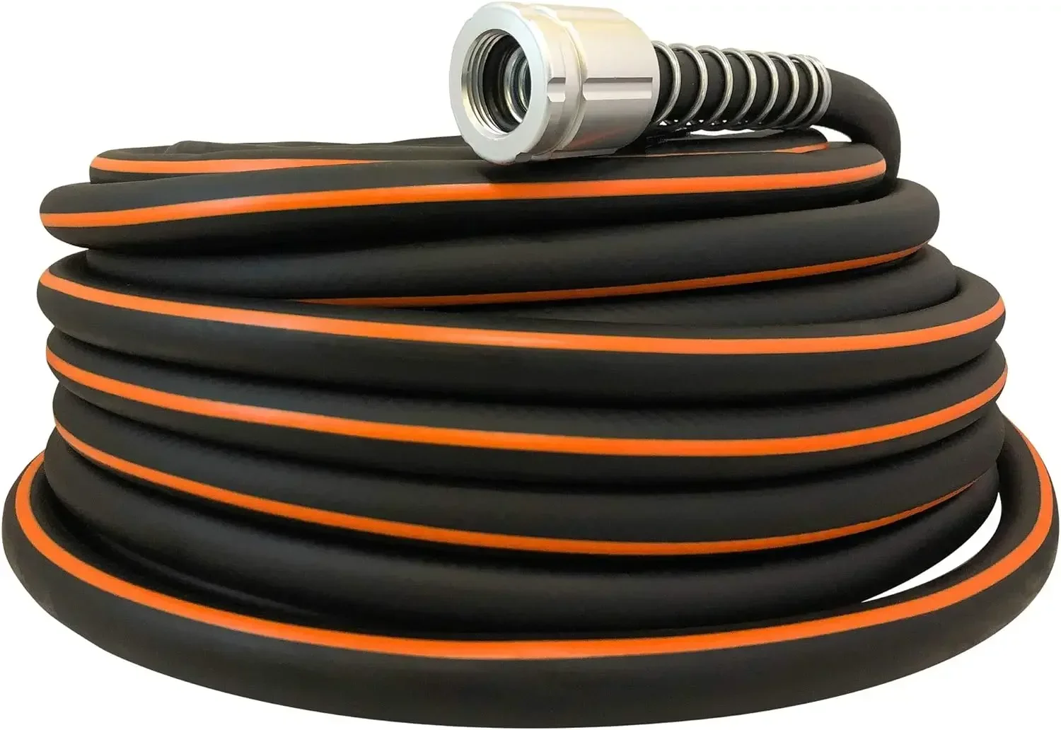 FLXP58100CN Flextreme Pro Performance Rubber Garden Hose, 100 ft, Black