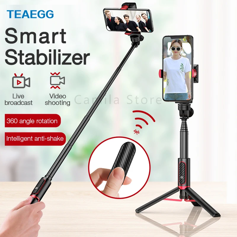 cafele-handheld-gimbal-stabilizer-for-phone-camera-single-axis-foldable-bluetooth-wireless-selfie-stick-for-huawei-iphone-8-x-11