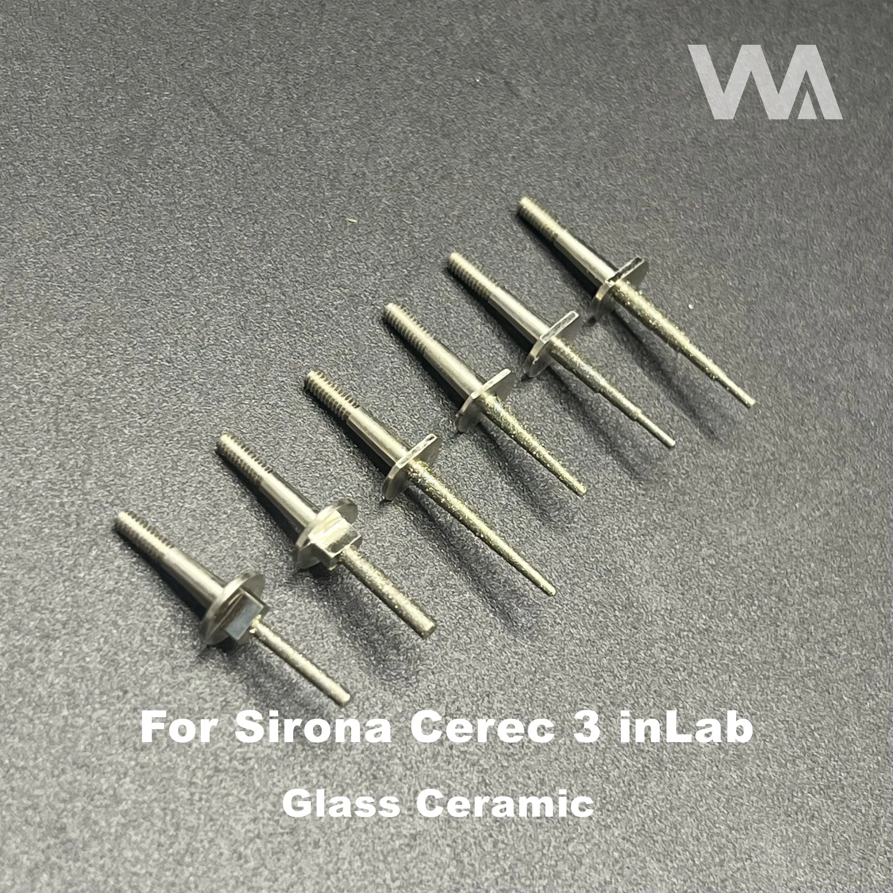 Compact Milling Instruments for Sirona Cerec 3 inLab Milling Glass Ceramic Lithium Disilicate Blocks