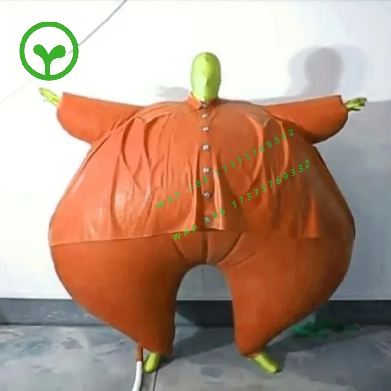d ign multicolor inflatable suit for role play