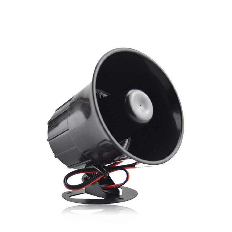 Security DC 12V Outdoor Alarm Siren Wire Loud Alarm Horn 115Db Exterior Sirena Alarma Speaker For Alarm System 15W