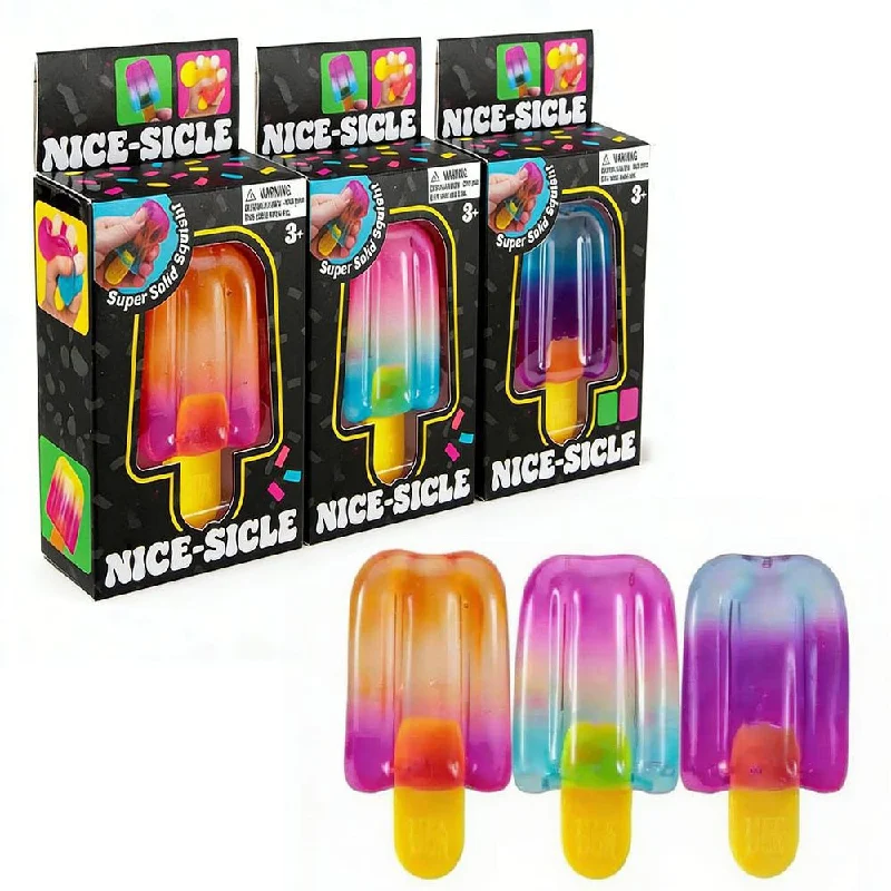 Popsicle and Ice Cream Twist-and-Squeeze Stress-Relief Snack Toy—Perfect Office Gadget for Decompression and Temperature‑Sensiti
