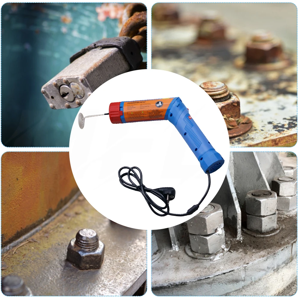 Neuer 1100W Drehbarer Magnetinduktionsheizer, Tragbares Autoreparaturwerkzeug, Schrauben- und Mutternheizer mit 8 Spulen, 220V optional – Detail 4